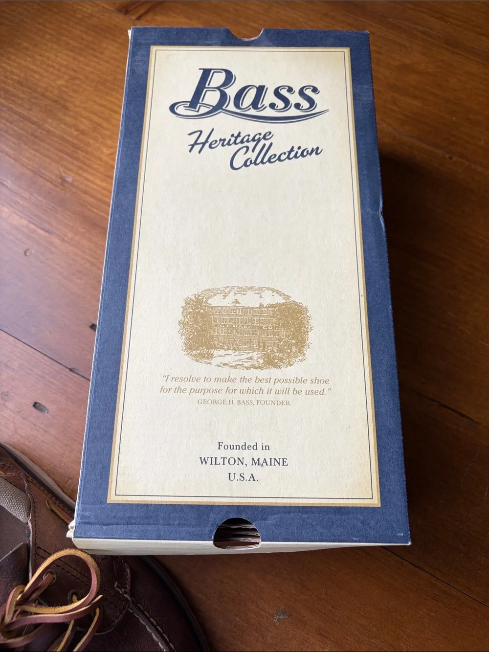 Bass Heritage Collection Colin Leather Shoes Sz 9